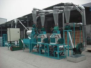 10t domestic wheat flour milling