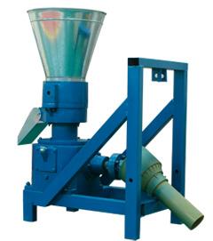 PTO pellet mill for switchgrass