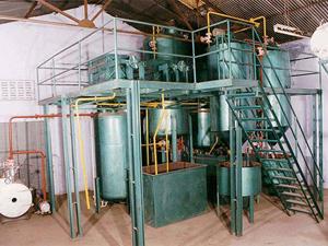 palm oil refinery plant