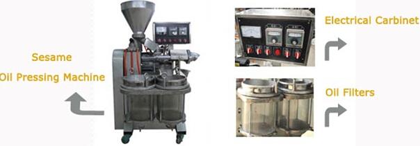  integrated sesame oil press